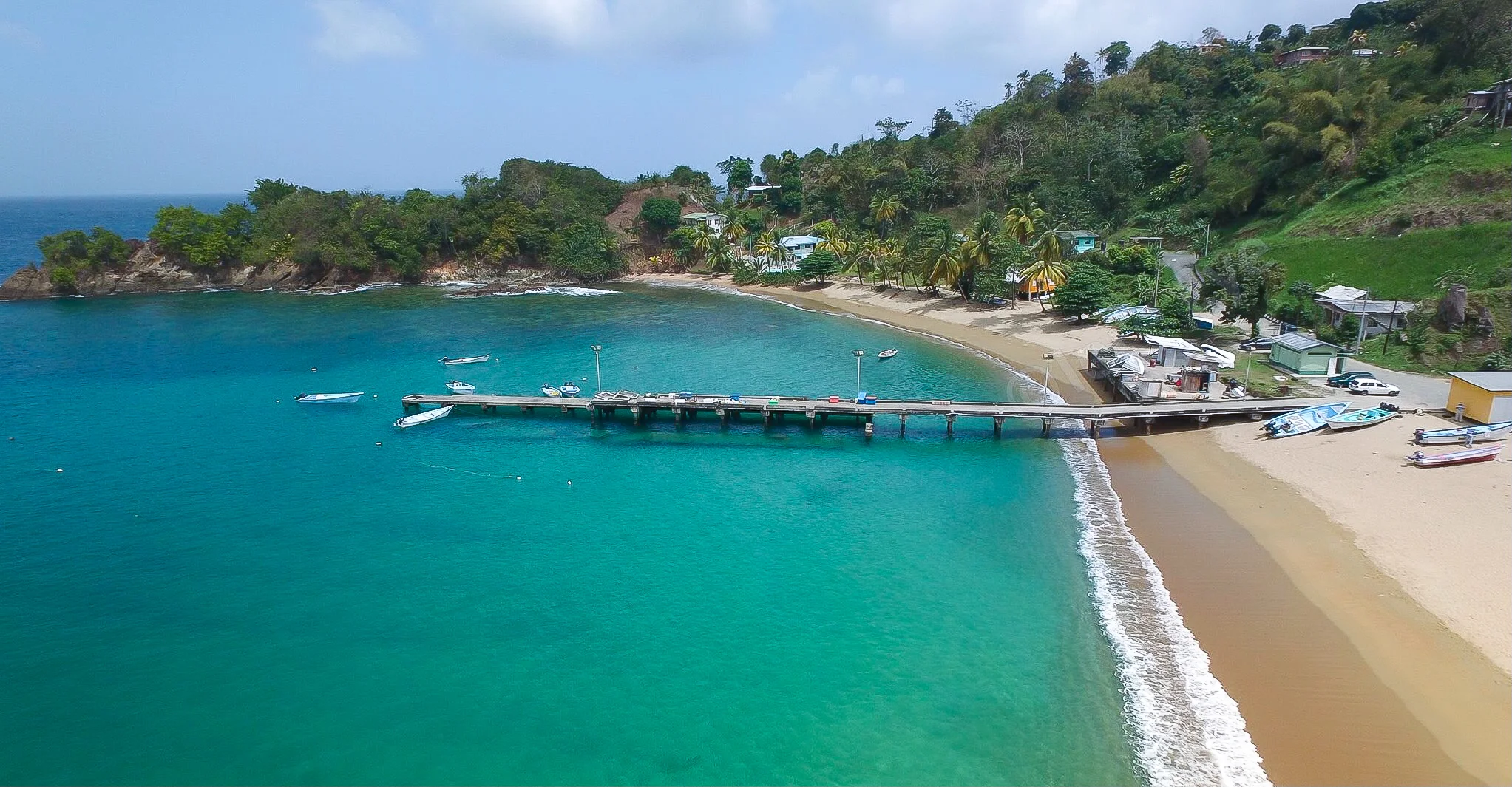 Pier off beach